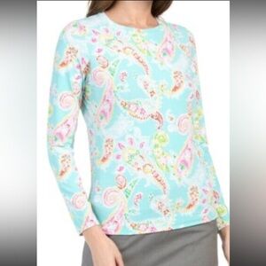 U IBKUL Paisley Long Sleeve Top caja 8